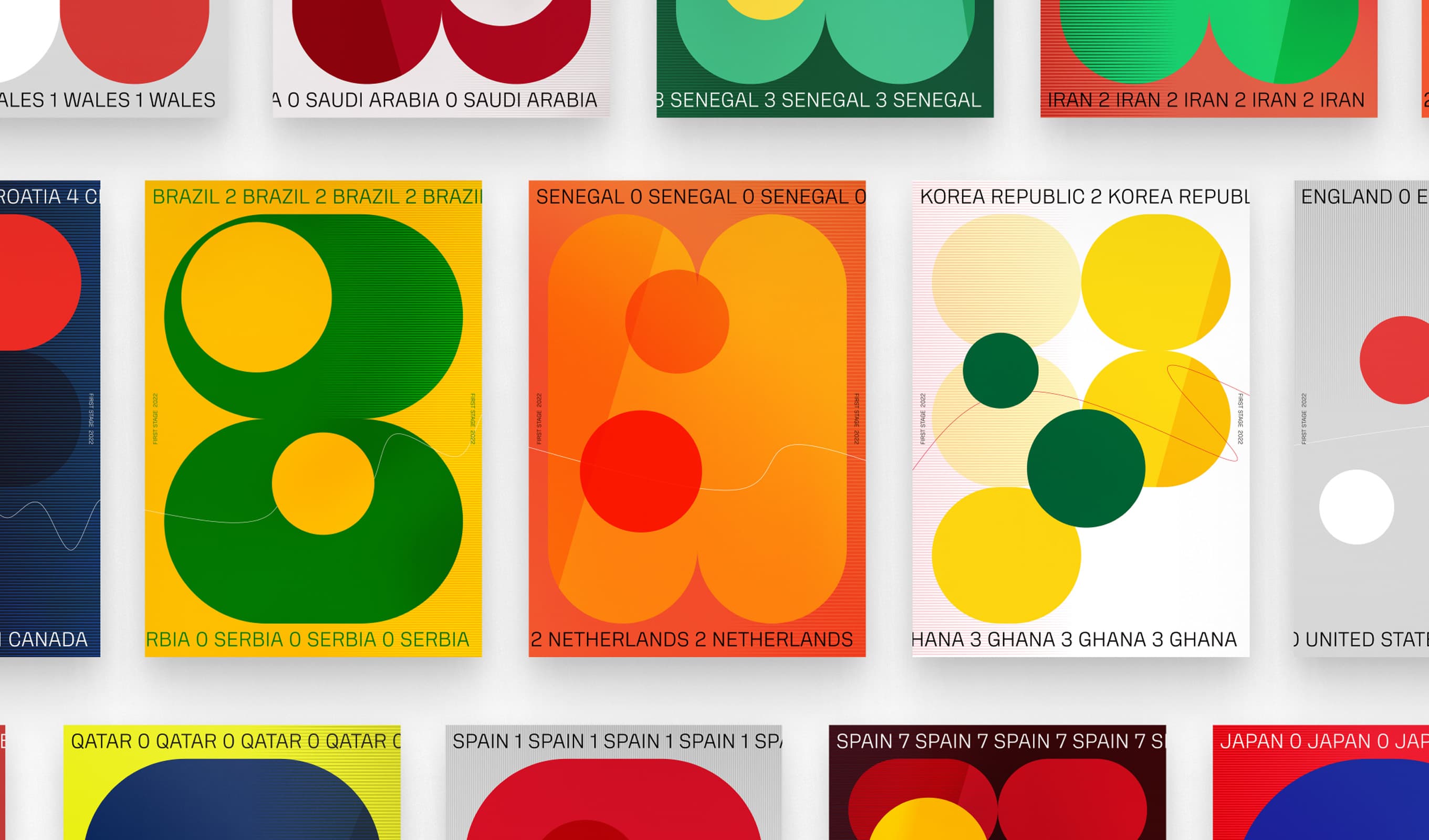 CWorld cup idea #19: GenCup — Generative data posters from World Cup 2022